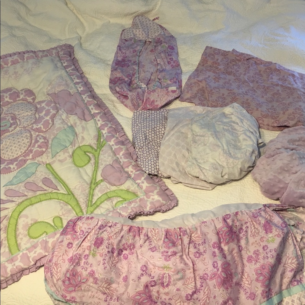 11 piece baby girl bedroom set